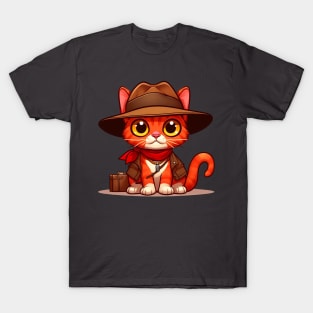Indiana Cat T-Shirt
